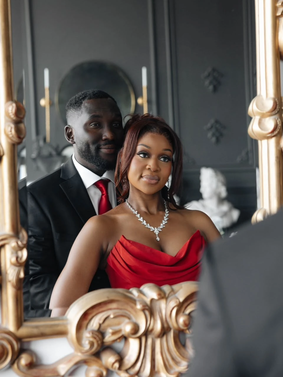 In the mirror — Otobong and Harrison